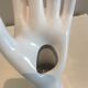 Vintage man hand vase