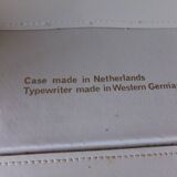 Olympia sf portable luxury typewriter with bag