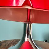 Red mushroom lamp from the 1970s