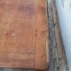 Oak desk table 1950 2 drawers -1m30
