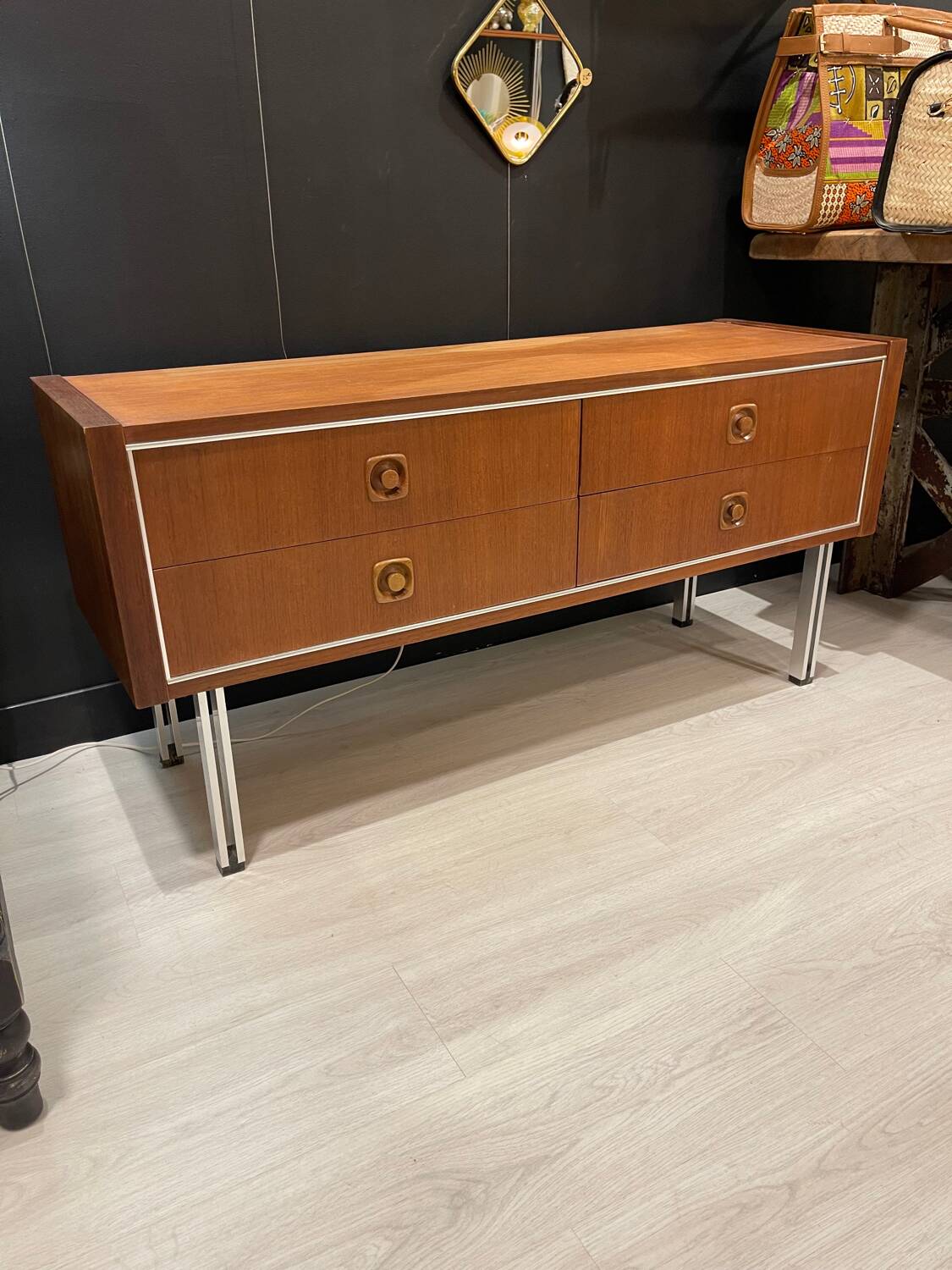 Small teak sideboard 1970