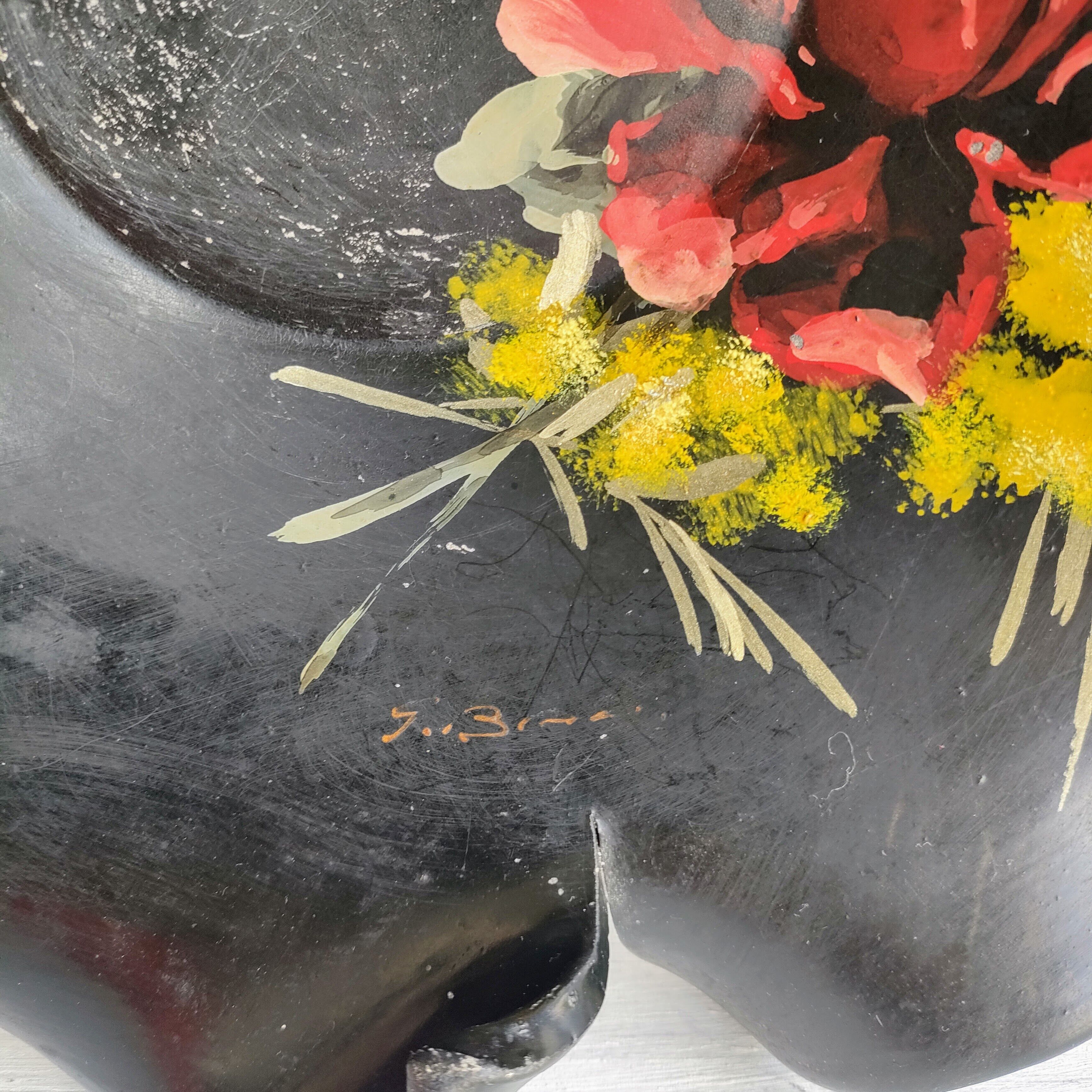 Ceramic fruit cup Vallauris Golfe Juan