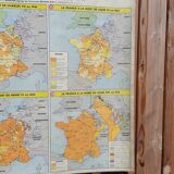 MDI school map "The territorial formation of France"