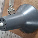 Vintage industrial accordion lamp