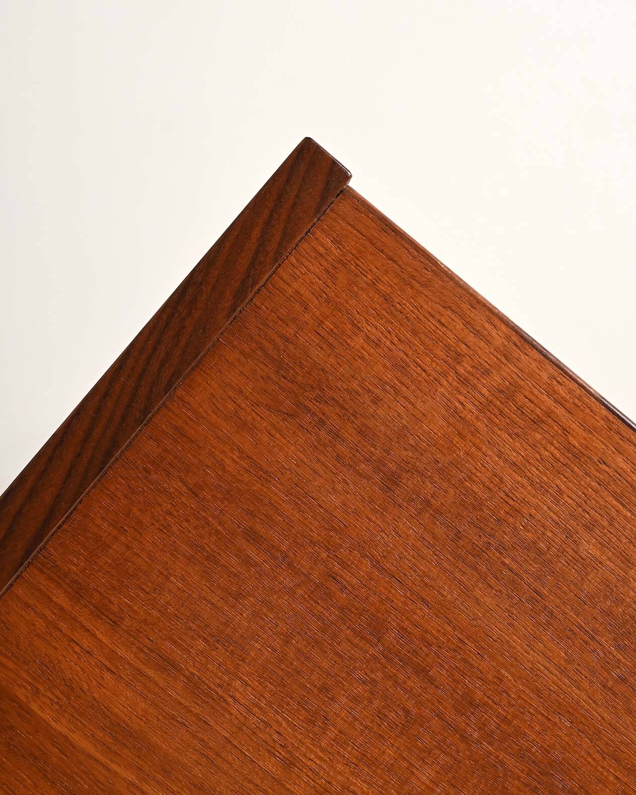 Scandinavian teak side table, 1960s