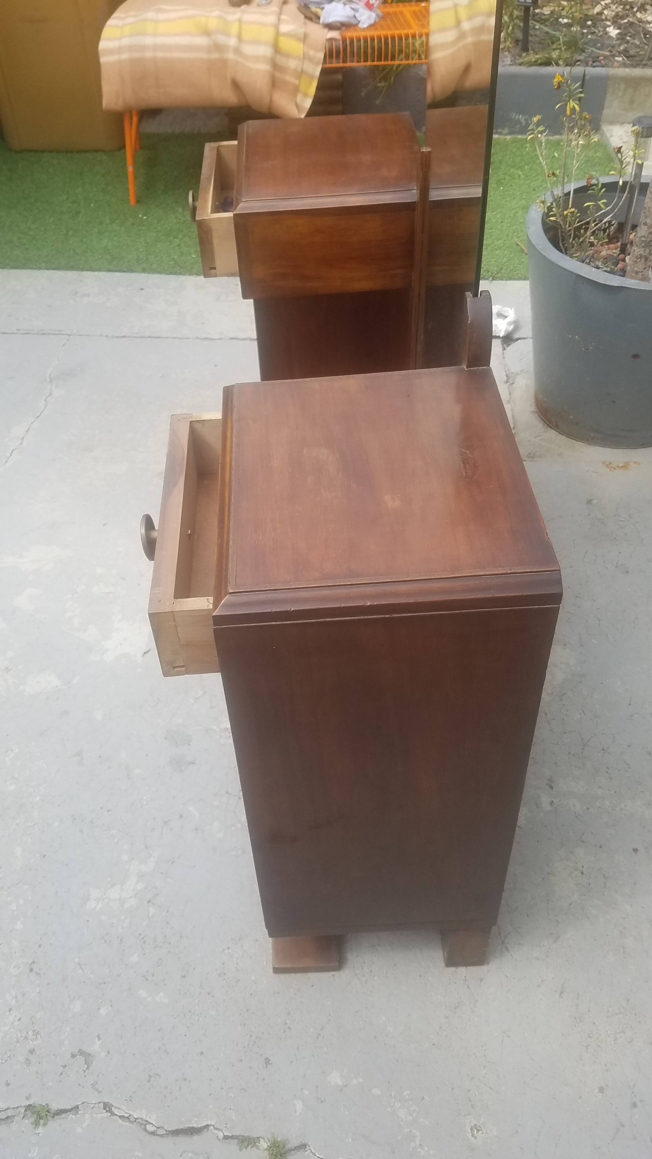 Coiffeuse art déco des années 40