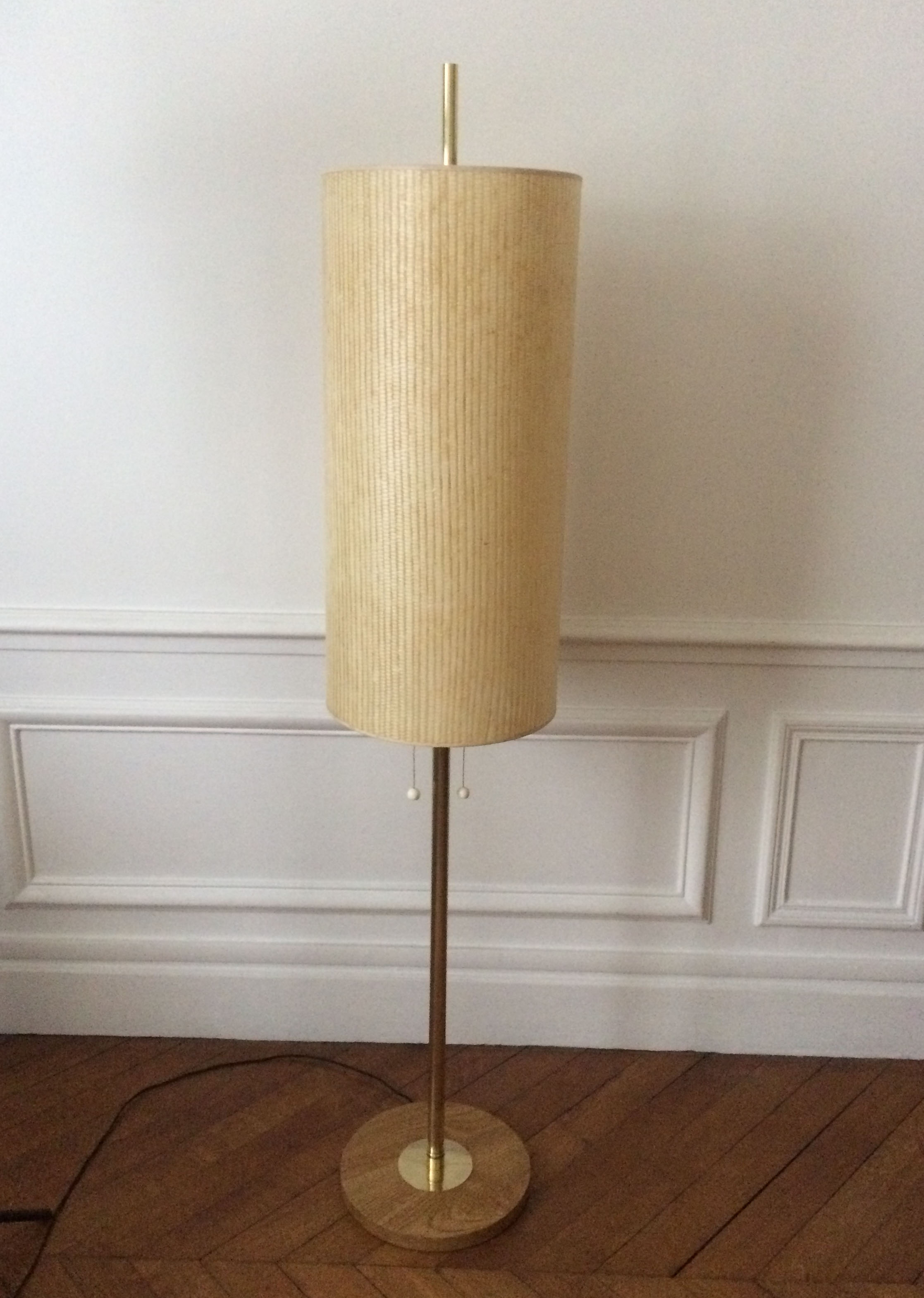 Adjustable floor lamp edited by Maison Monix in Paris in the 60's