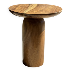Table d'appoint en suar - plateau massif
