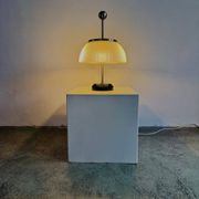 Lampe de table 'Alfa' avec base en marbre par Sergio Mazza pour Artemide, Italie, réédition des années 1950.