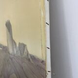 Oil painting "Ruined Tower Landscape"