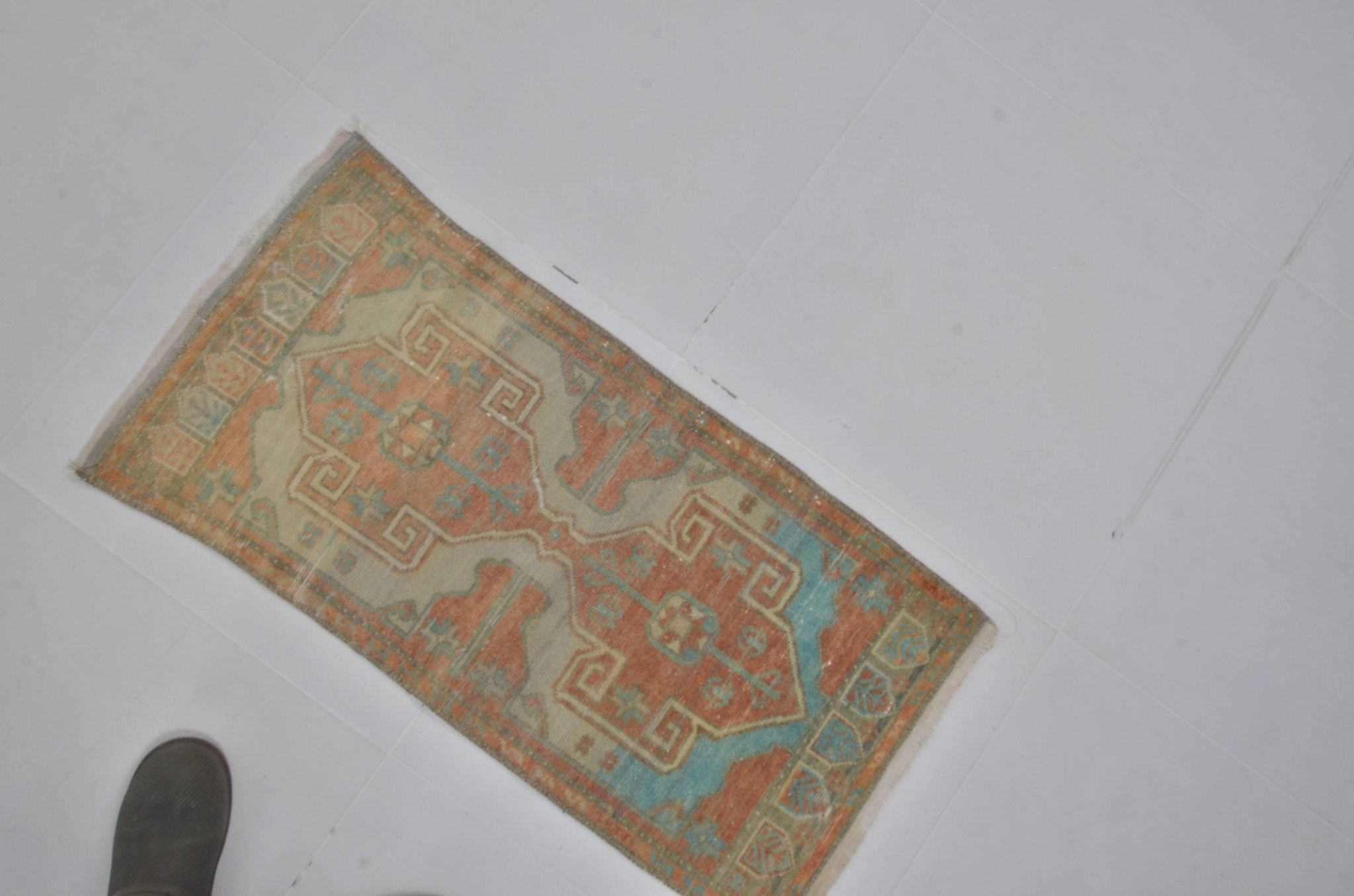 Tapis de porte décoratif Oushak sku 3985