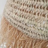 Suspension raffia and palm leaf