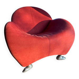 Fauteuil papageno leolux - rouge
