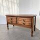 Guillerme and Chambron oak chest of drawers