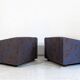 Vintage Geometric Armchairs By Zfm, Poland, 1970s, Set Of 2
