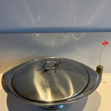 Chrome soup tureen Guy Degrenne