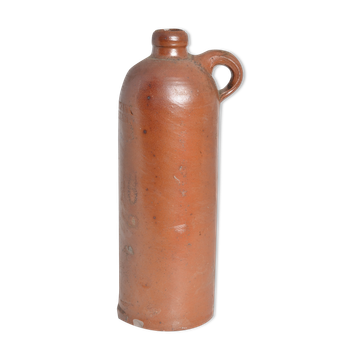 Bouteille en grès marron