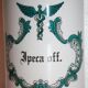 Porcelain pharmacy pot