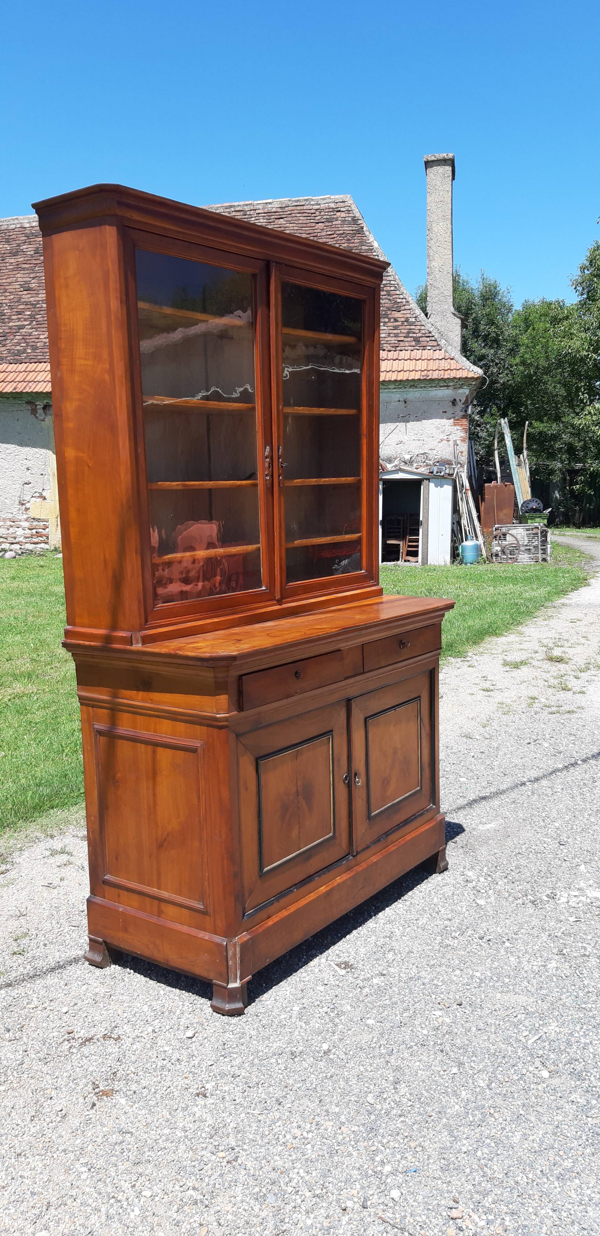 Showcase Walnut 19th