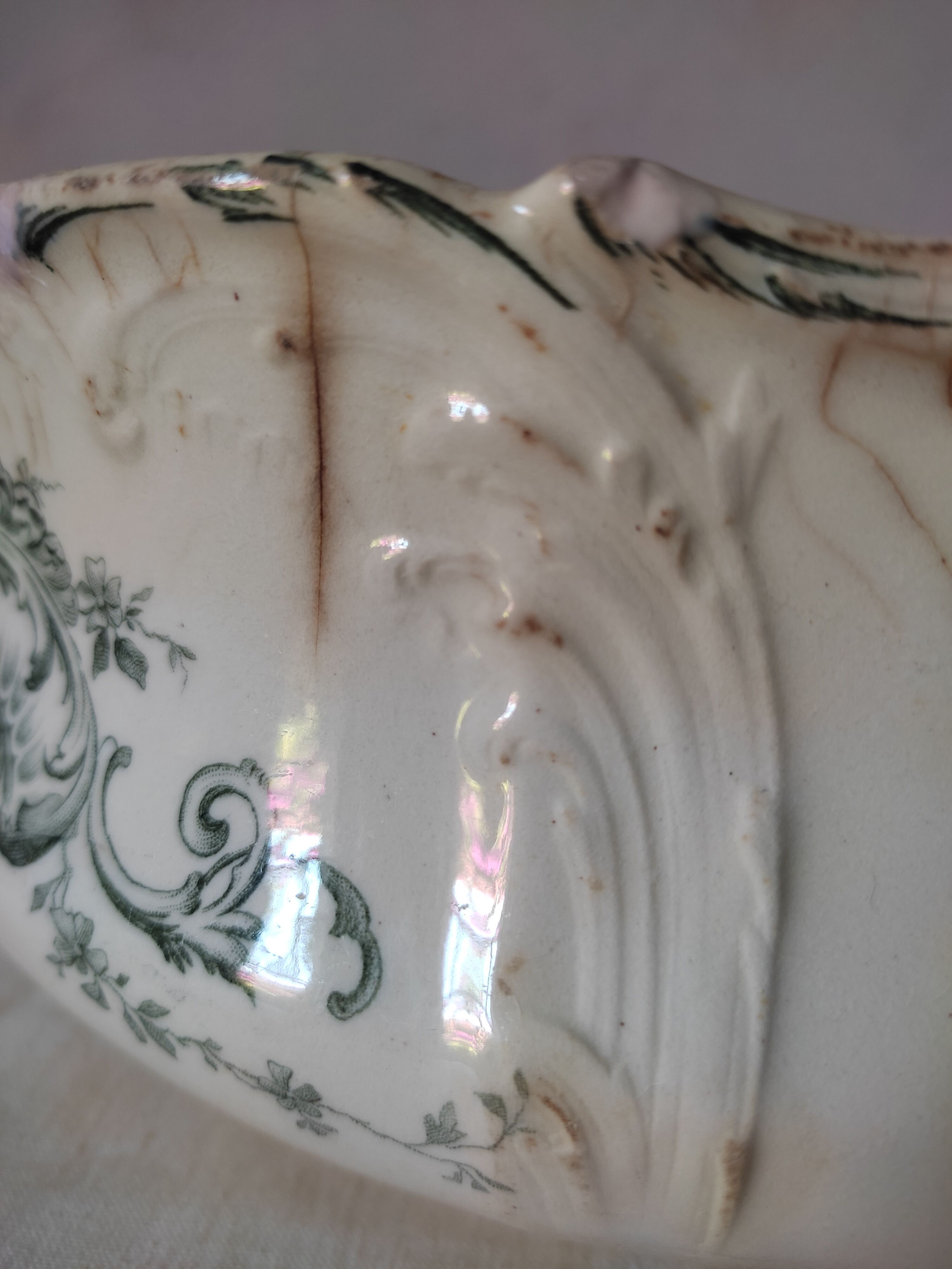 Earthenware bowl by Gien