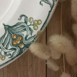Flat plates iron earth Longwy Mimosa