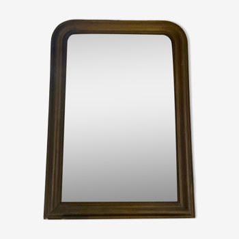 Miroir classique Louis Philippe bois doré