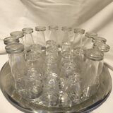 Ensemble verres cristal ciselé