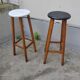 Pair of bar stools from the 1940s.