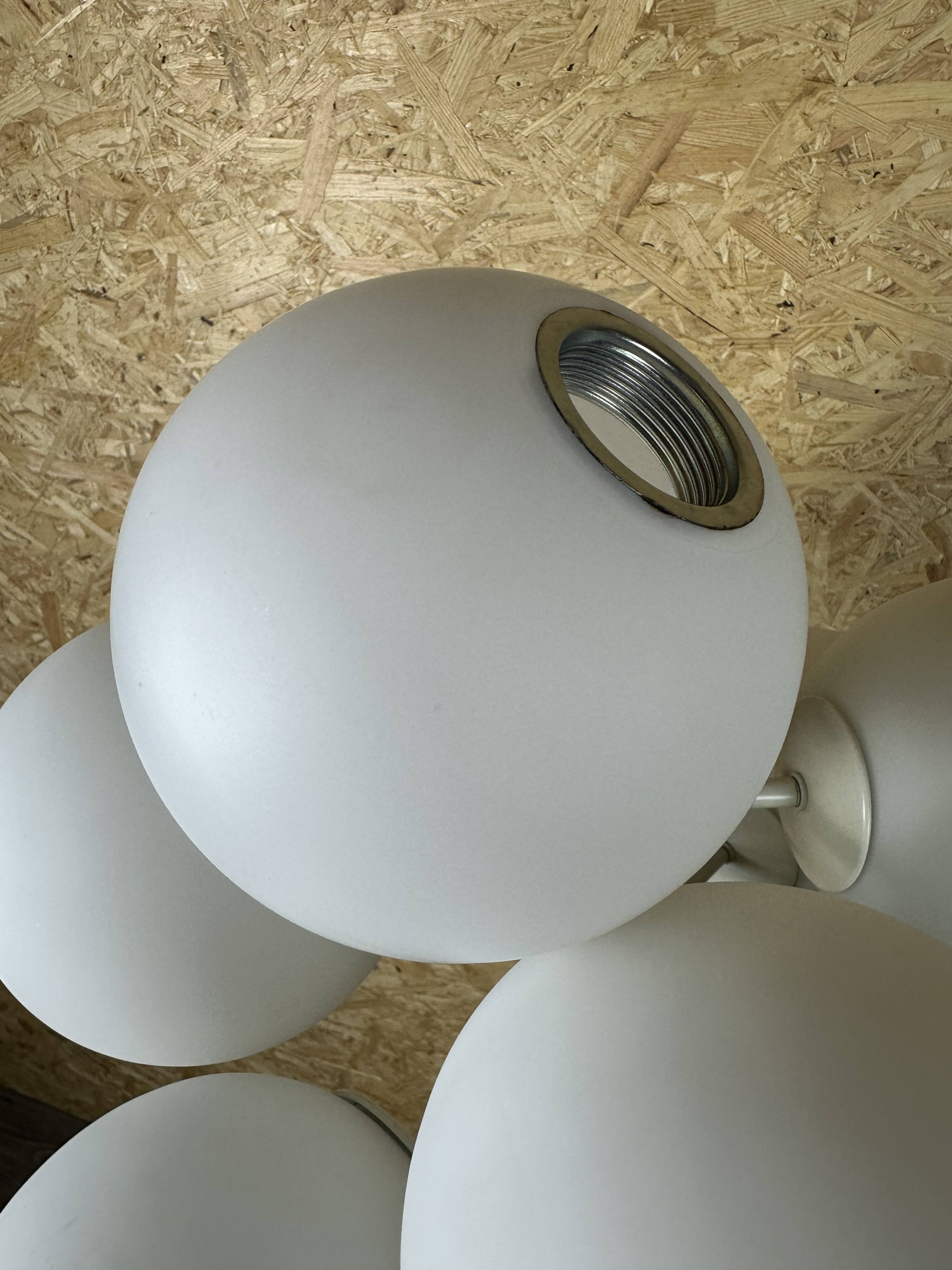 60s 70s floor lamp ball lamp by ER Nele for Temde Leuchten Switzerland