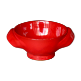 Robert Picault, red ceramic bowl