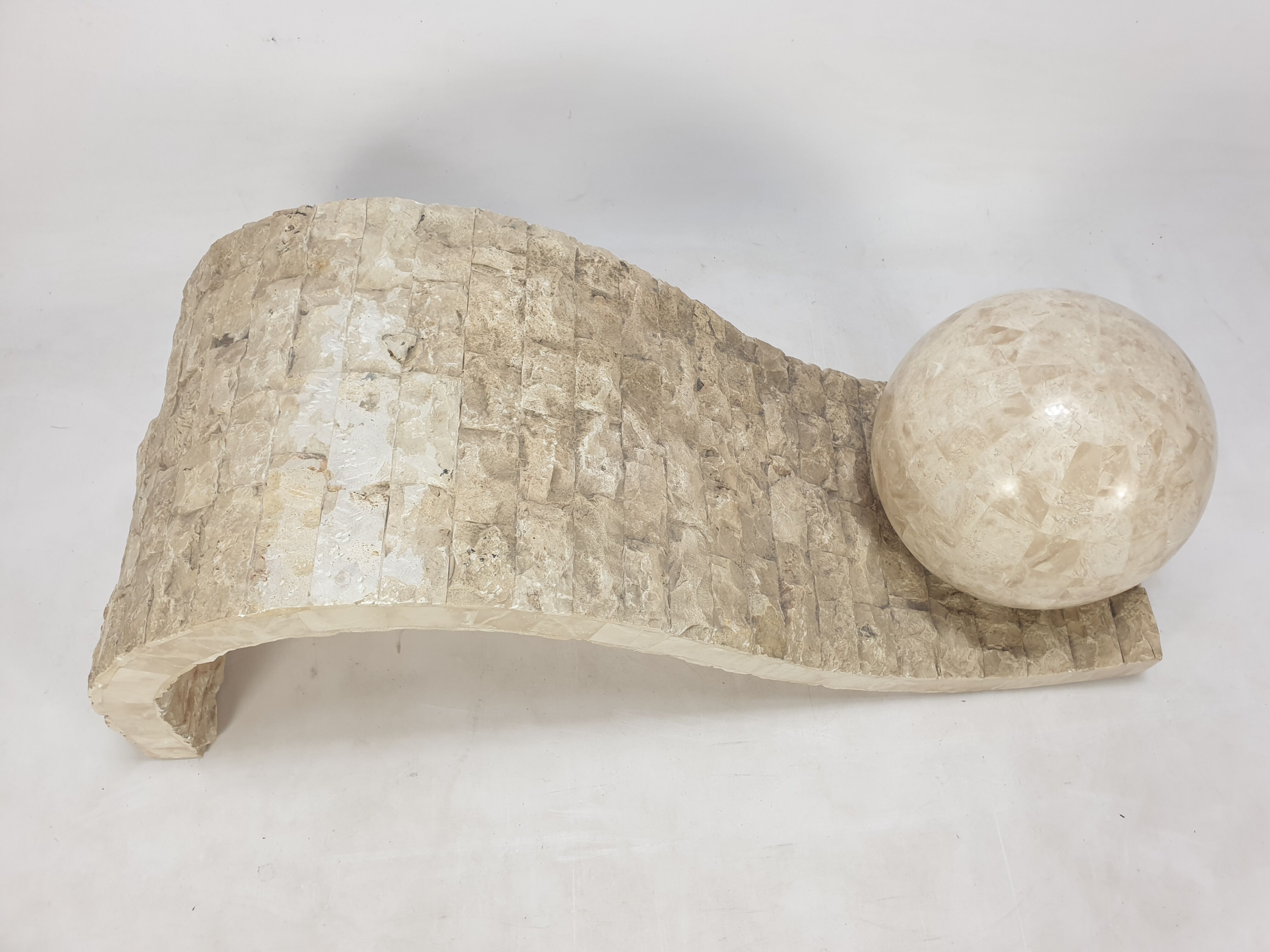 Magnussen Ponte Mactan Stone Coffee Table, 1980s