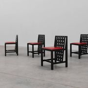 Set of 4 DS3 Dining Chairs by Charles Rennie Mackintosh for Atelier interna