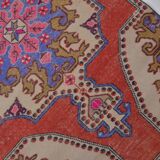 Oushak Handknotted Vintage Carpet sku2586