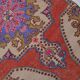 Tapis vintage noué à la main Oushak sku2586