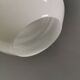 Small hanging lamp in opal glass, Danish and from the 1980s.