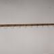 Wall-mounted coat rack with 12 hooks