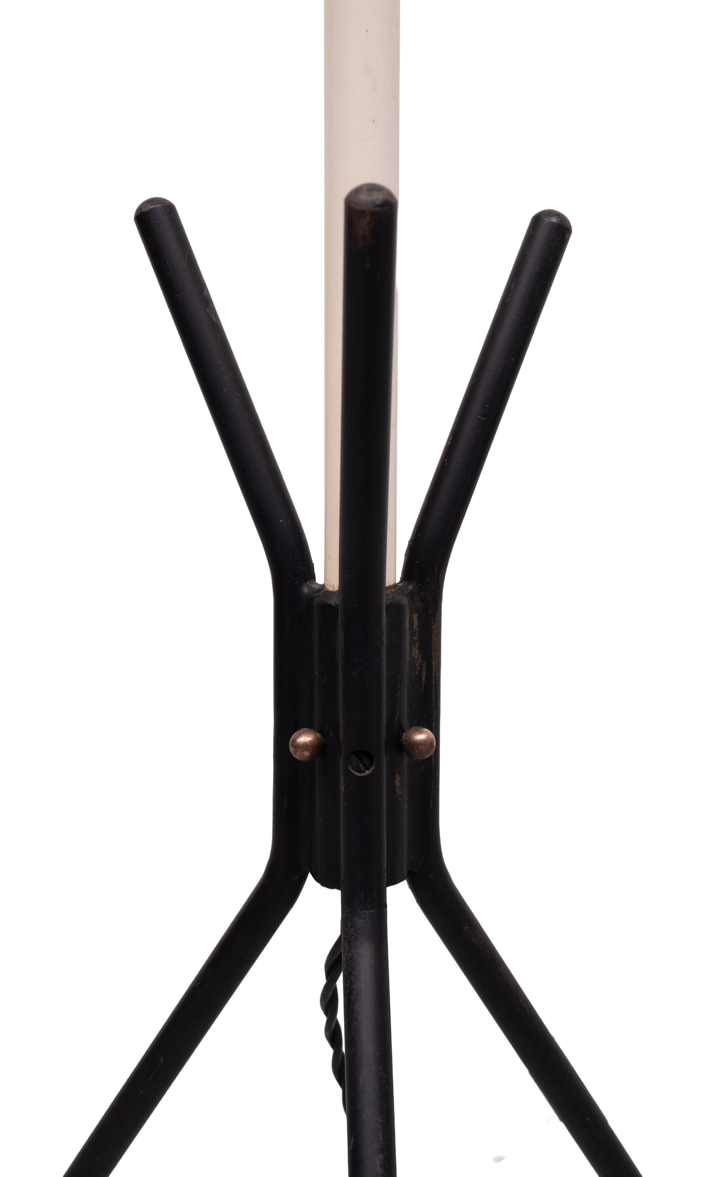 Mid Century Modern Tripod Floor lamp Holland 1950s