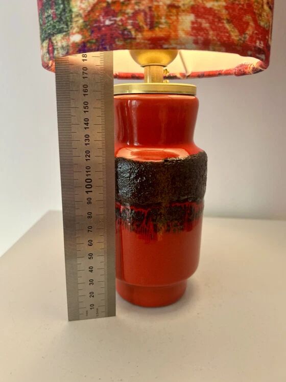 Bohostyle vintage cordless lamp suitable for balcony.