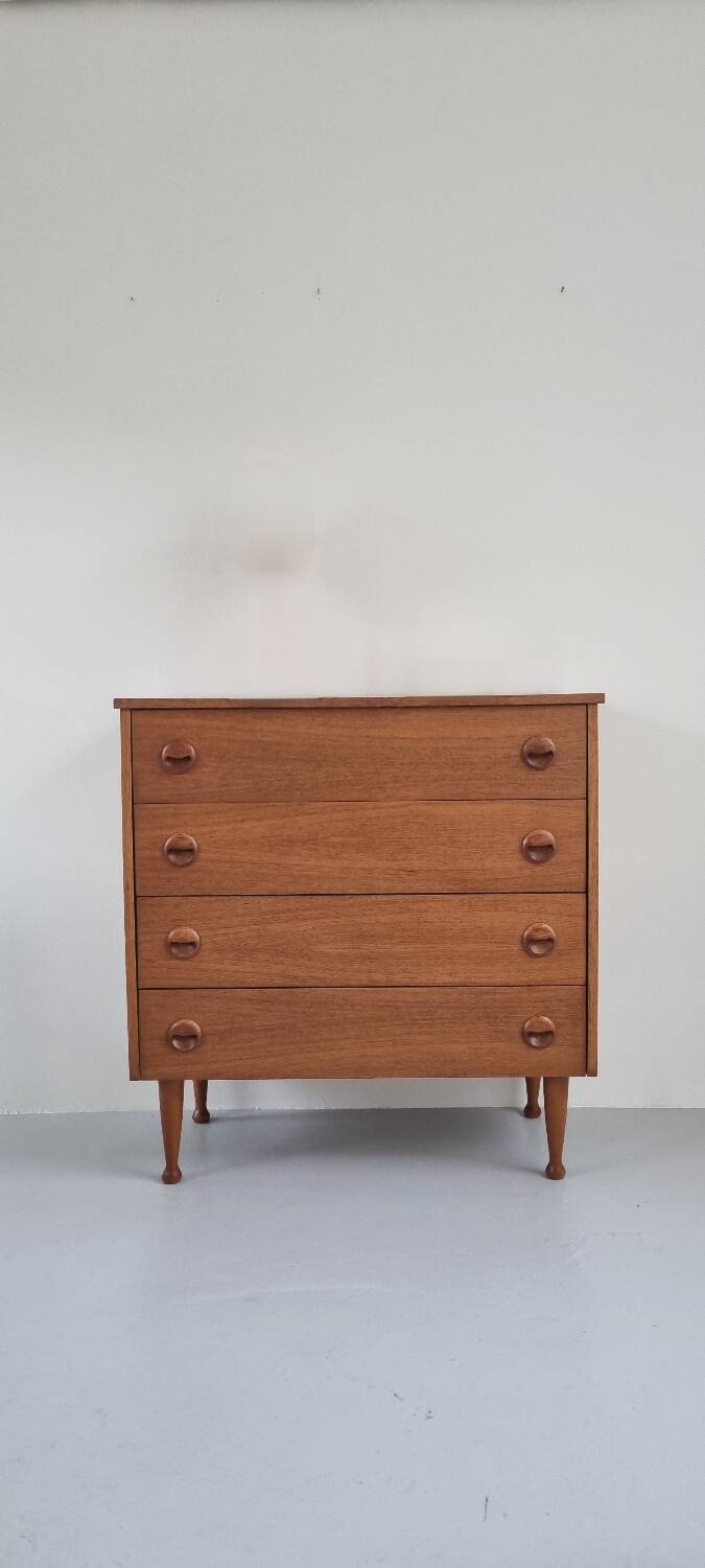 Teak chest of drawers 1960