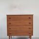 Commode teck 1960