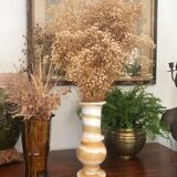 Vase en onyx vintage 25cm