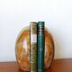 Onyx egg bookends circa 1970