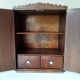Old popular art medicine cabinet early 20th century