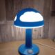 Vintage Ikea mushroom lamp Skojig blue model