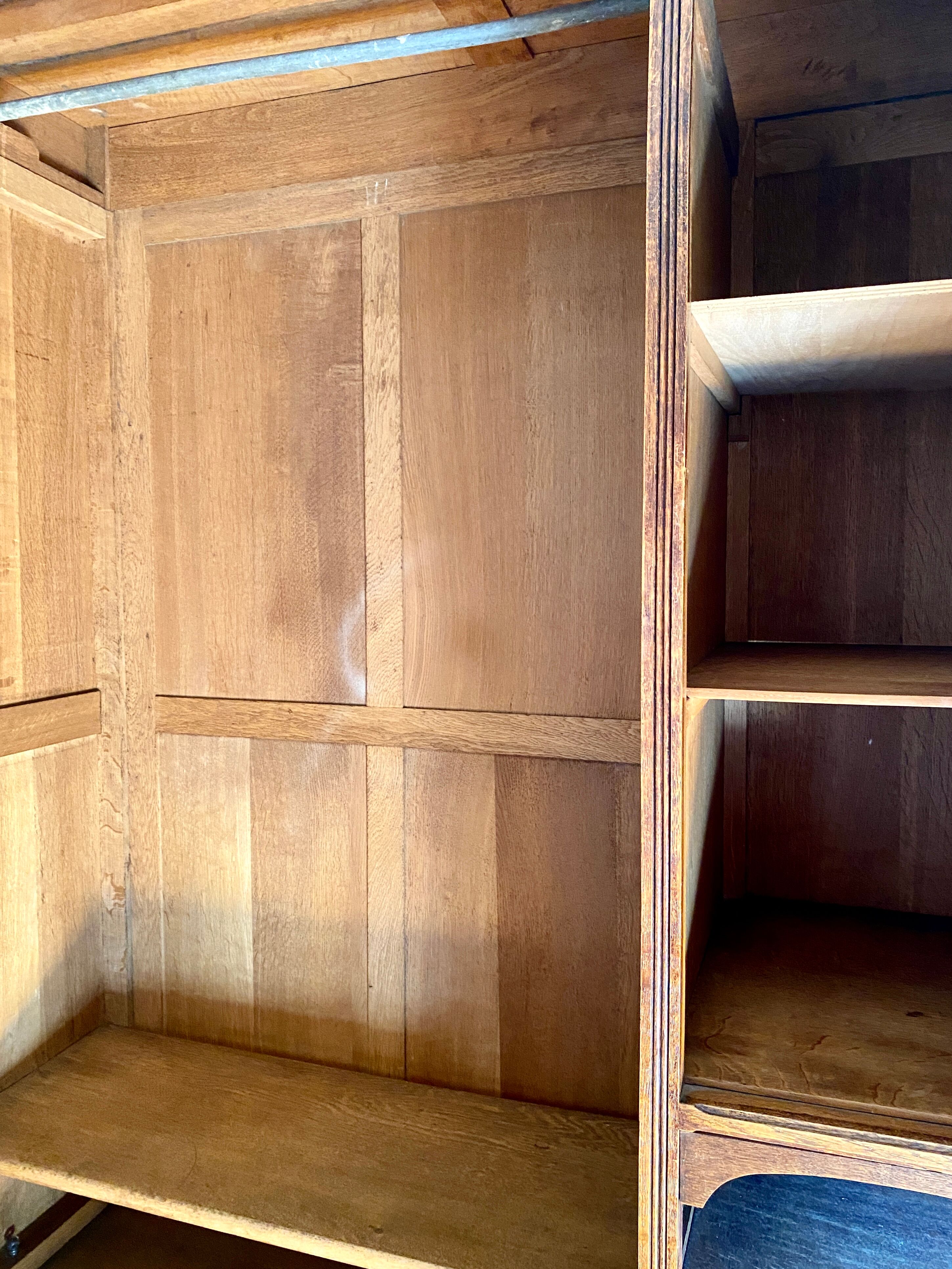 Armoire, lingère, penderie art nouveau/art déco