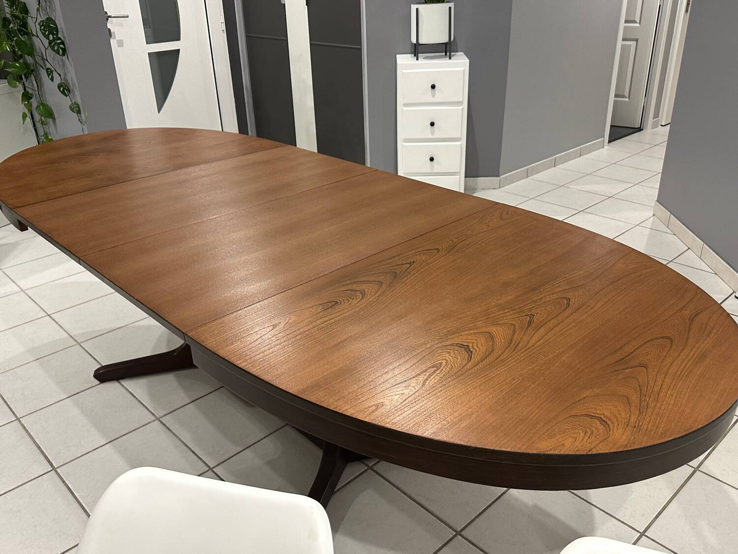 Baumann vintage 1970s extendable table