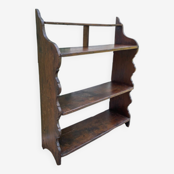 Solid wood country style shelf