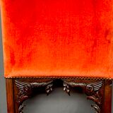 Set of 6 neo-Gothic style chairs.