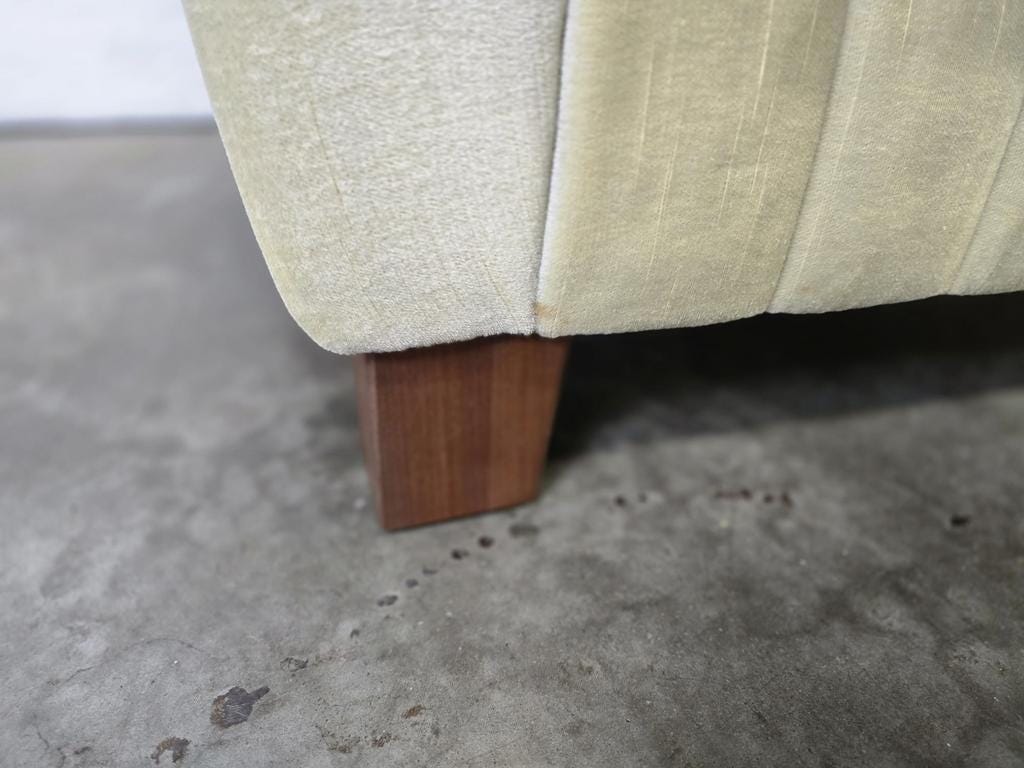 Vintage space age two-seater sofa