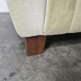 Vintage space age two-seater sofa